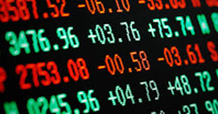 stock market ticker